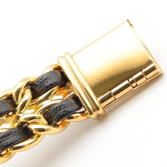 Chanel CHANEL Première M Wristwatch, Gold Plated (GP), Leather Strap, Women's... - Picture 14 of 15